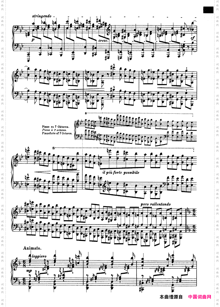 12 Etudes d e-xecution Transcendante S·139(12首超技练习曲·3-6)