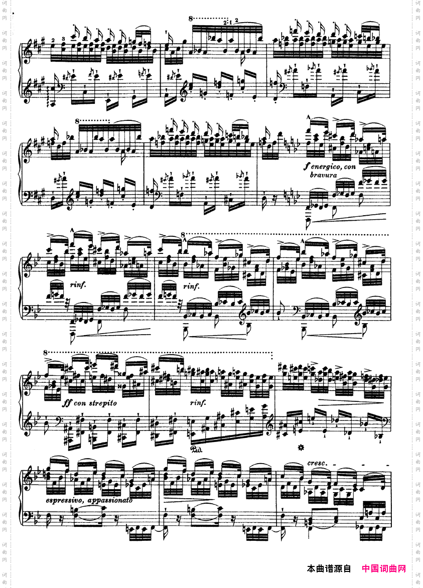 12 Etudes d e-xecution Transcendante S·139(12首超技练习曲·3-6)